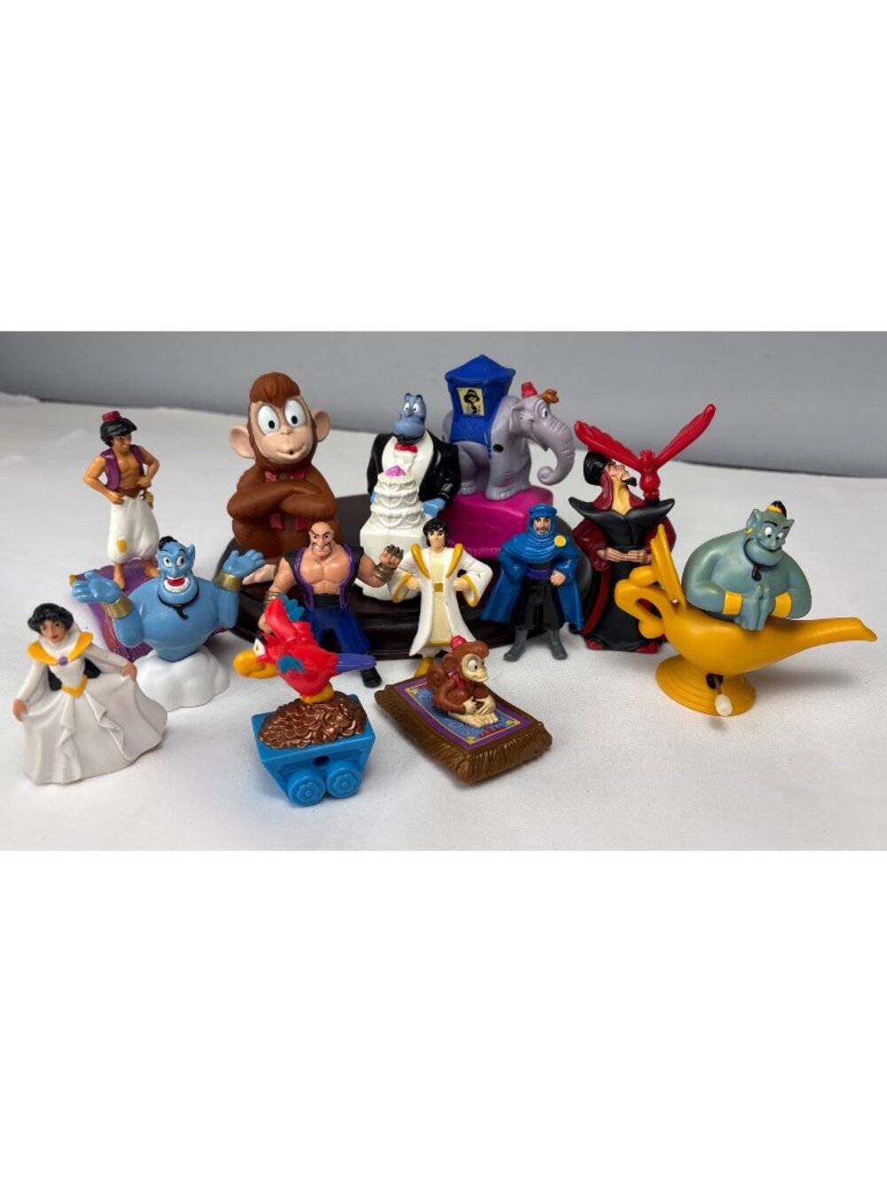 Disney Aladdin Movie Vinyl Figures McDonalds Collectibles Lot